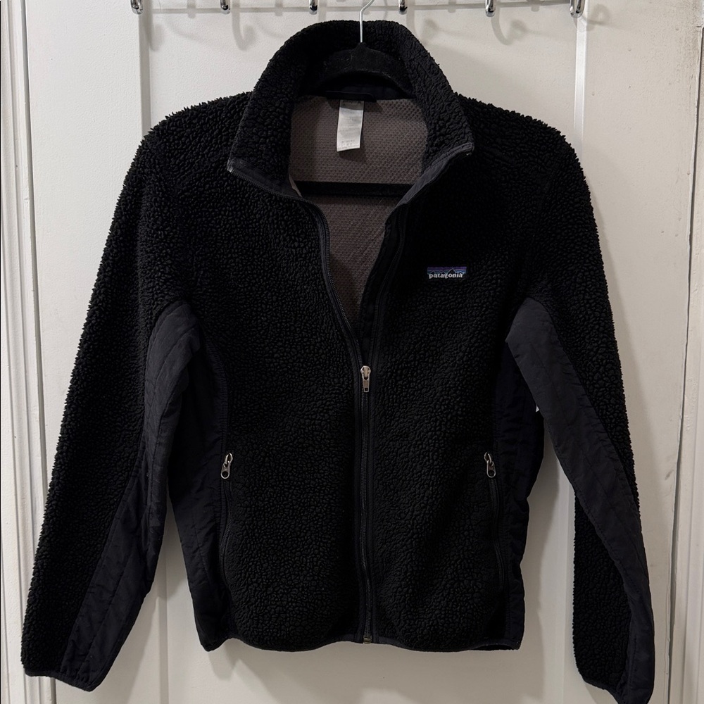 Patagonia Black Sherpa Fleece Jacket